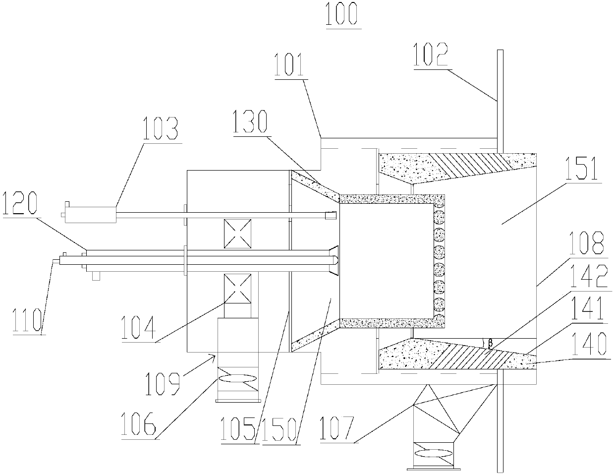 Regenerative Waste Liquid Burner