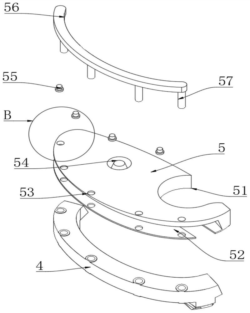 Wine opener structure suitable for baseball brim