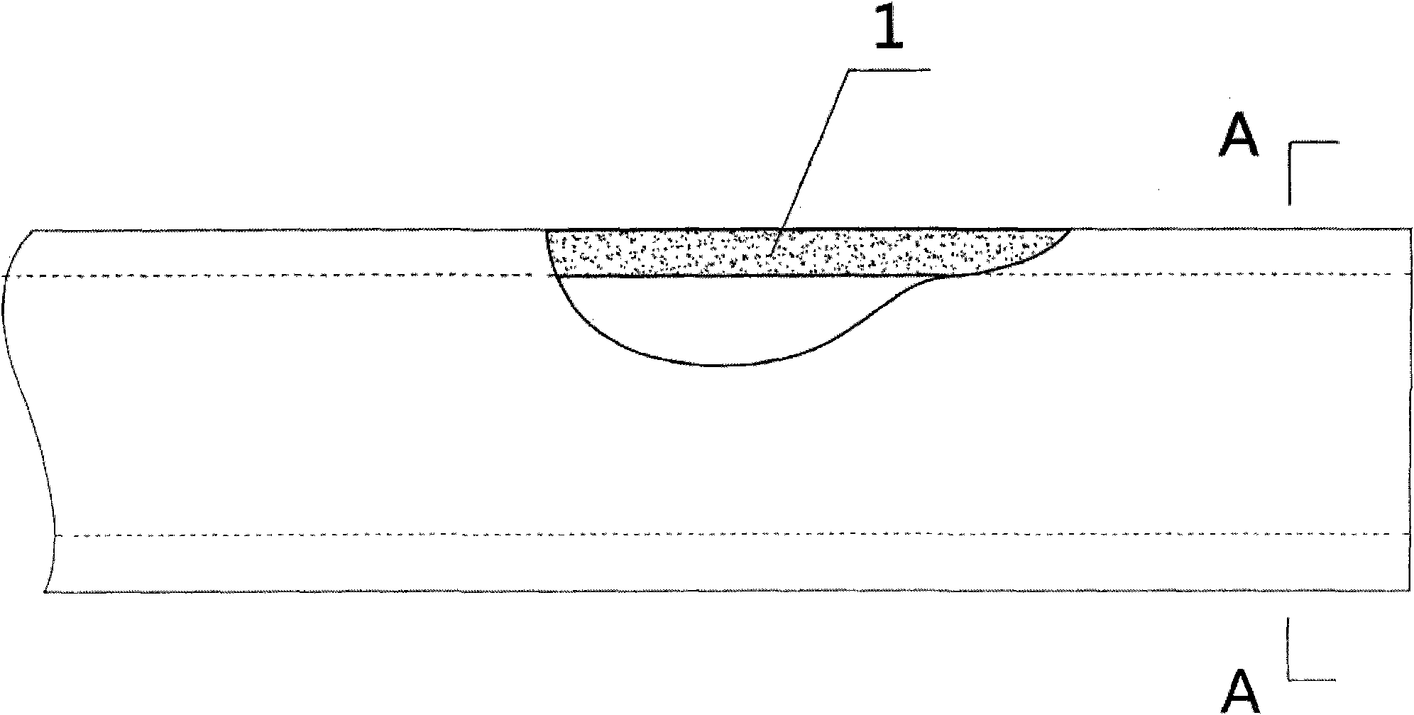 Micro infiltrating irrigation pipeline and preparation method thereof