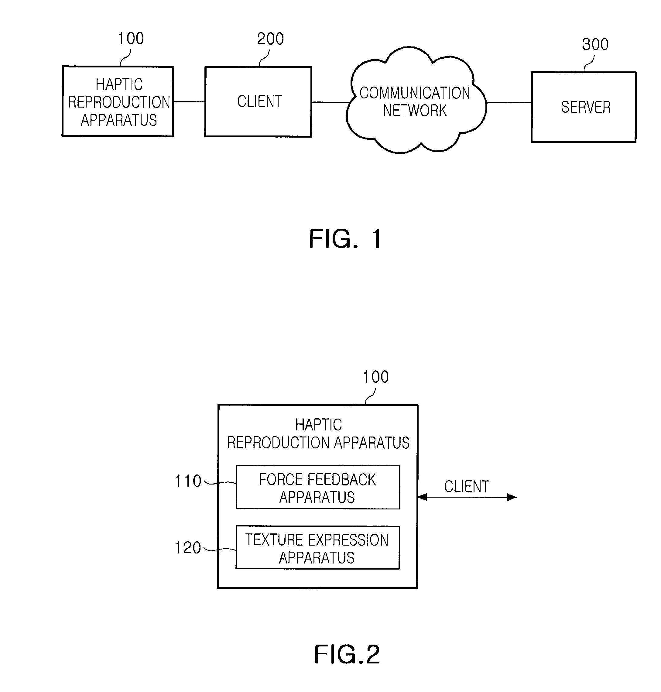 Haptic experience service method and system
