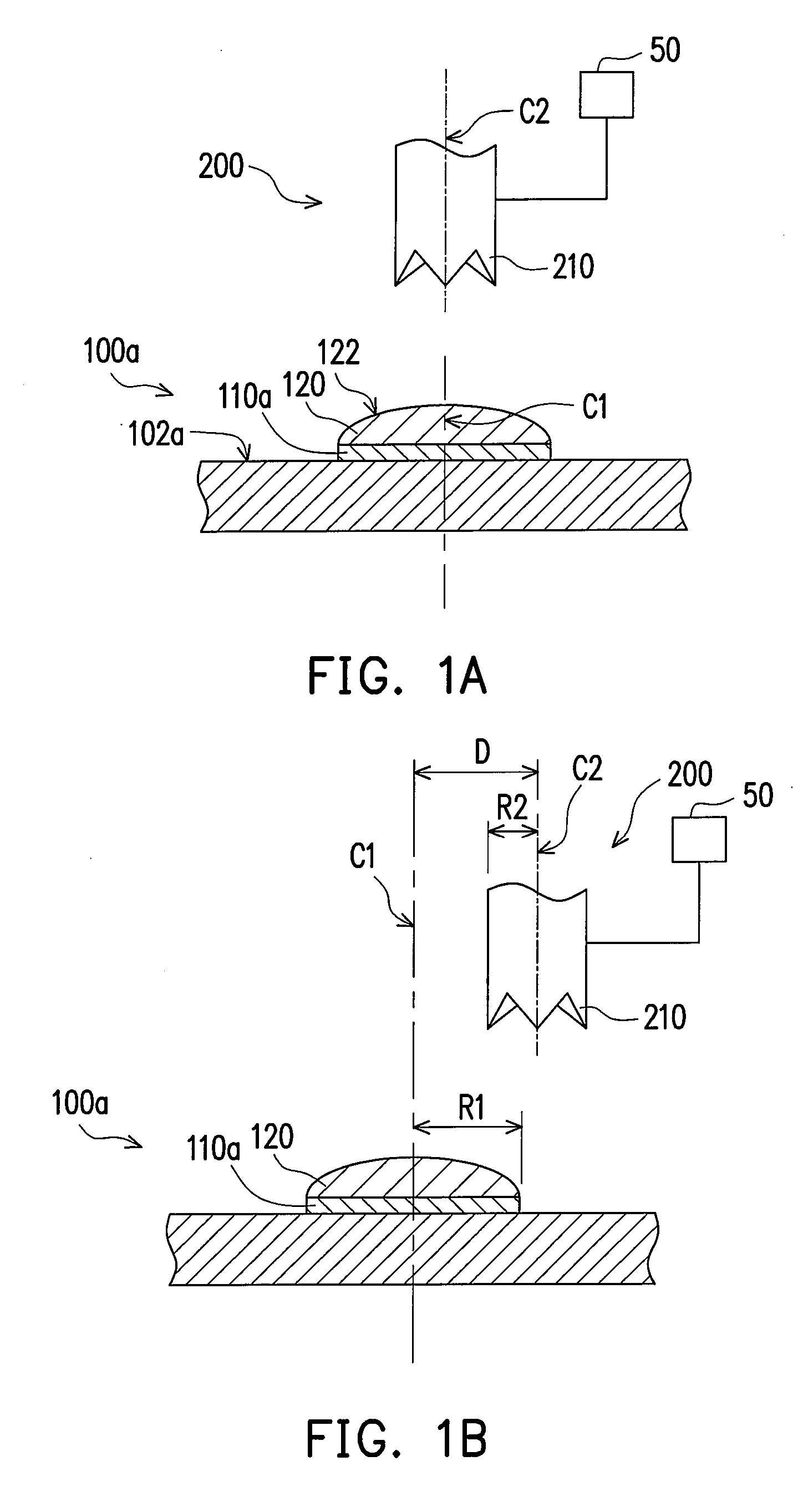 Testing probe and electrical connection method using the same