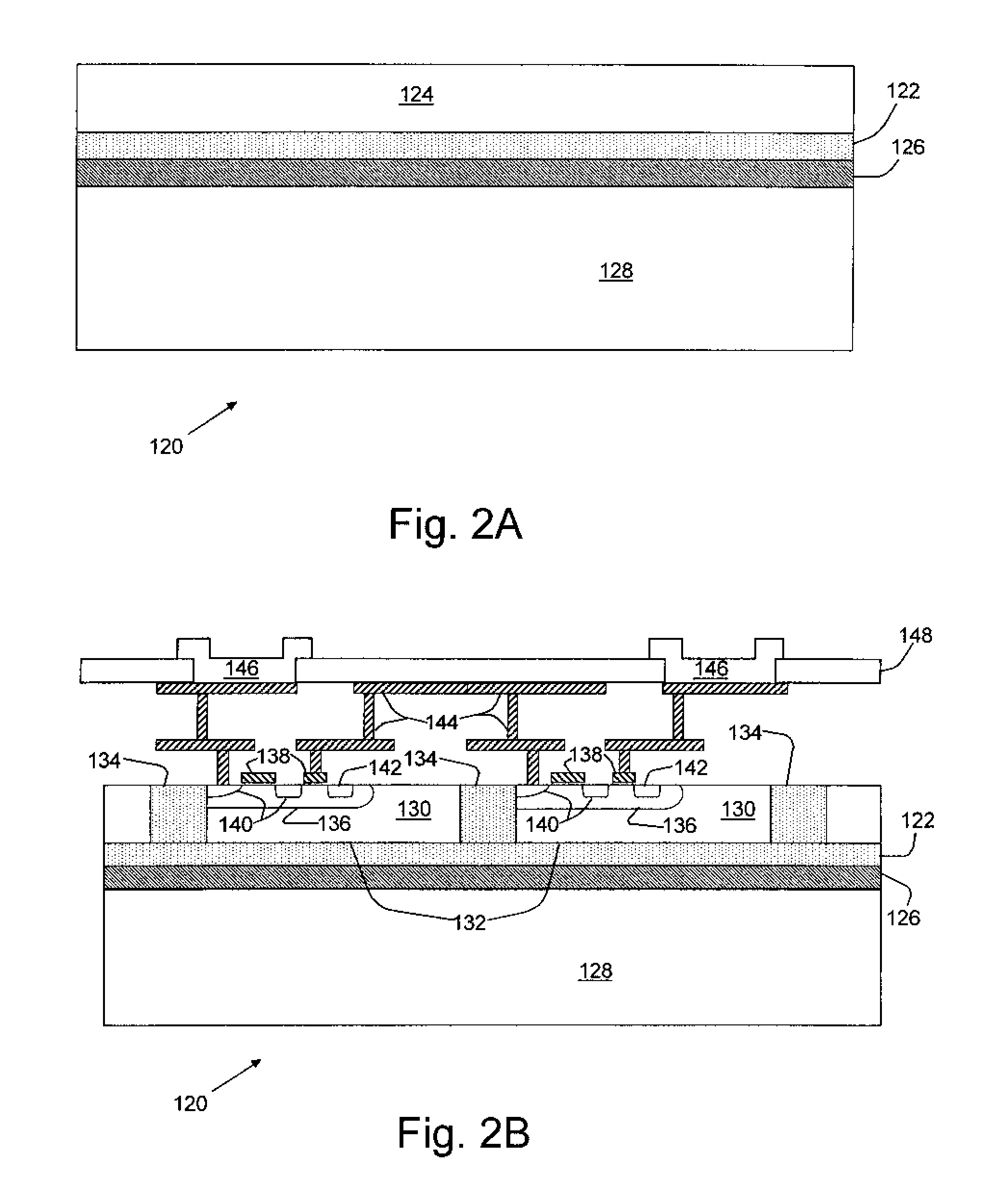 Photo-sensor and pixel array with backside illumination and method of forming the photo-sensor