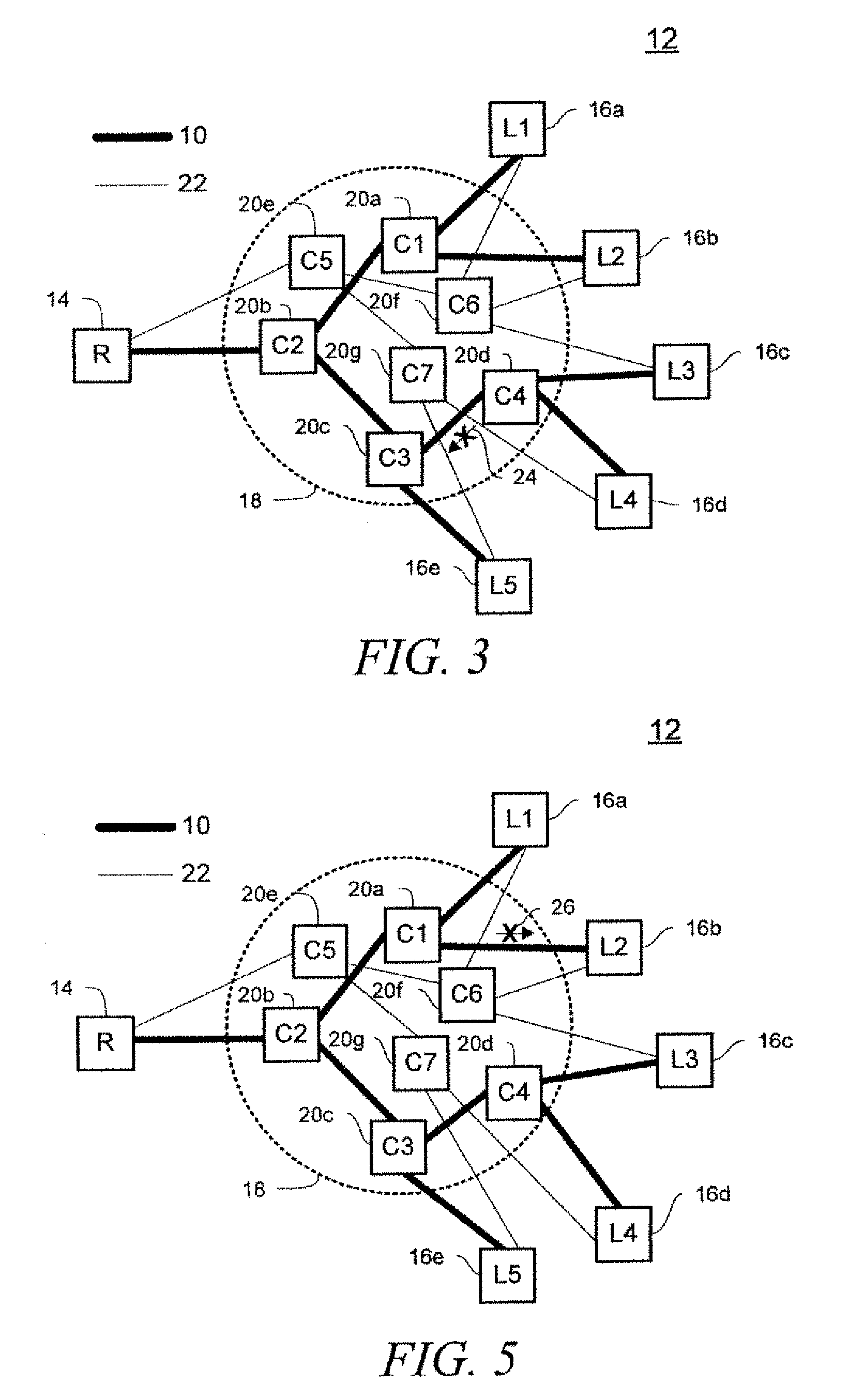 In-band signaling for point-multipoint packet protection switching