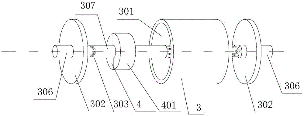 Dust-removing type road roller for construction engineering