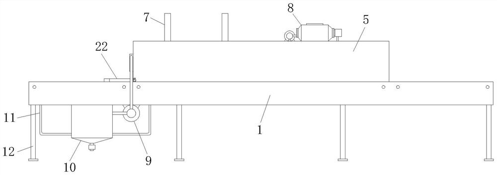 Pressing device for hollow glass production