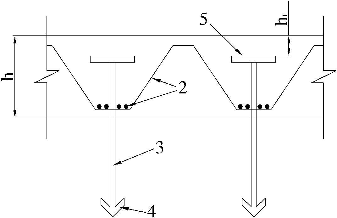 Structure method for expansion joint of cement concrete pavement