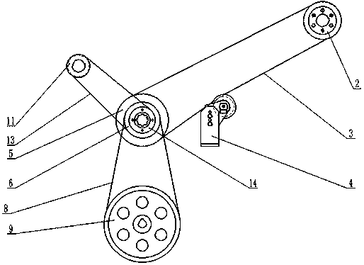 Washing and sweeping vehicle and power transmission device thereof