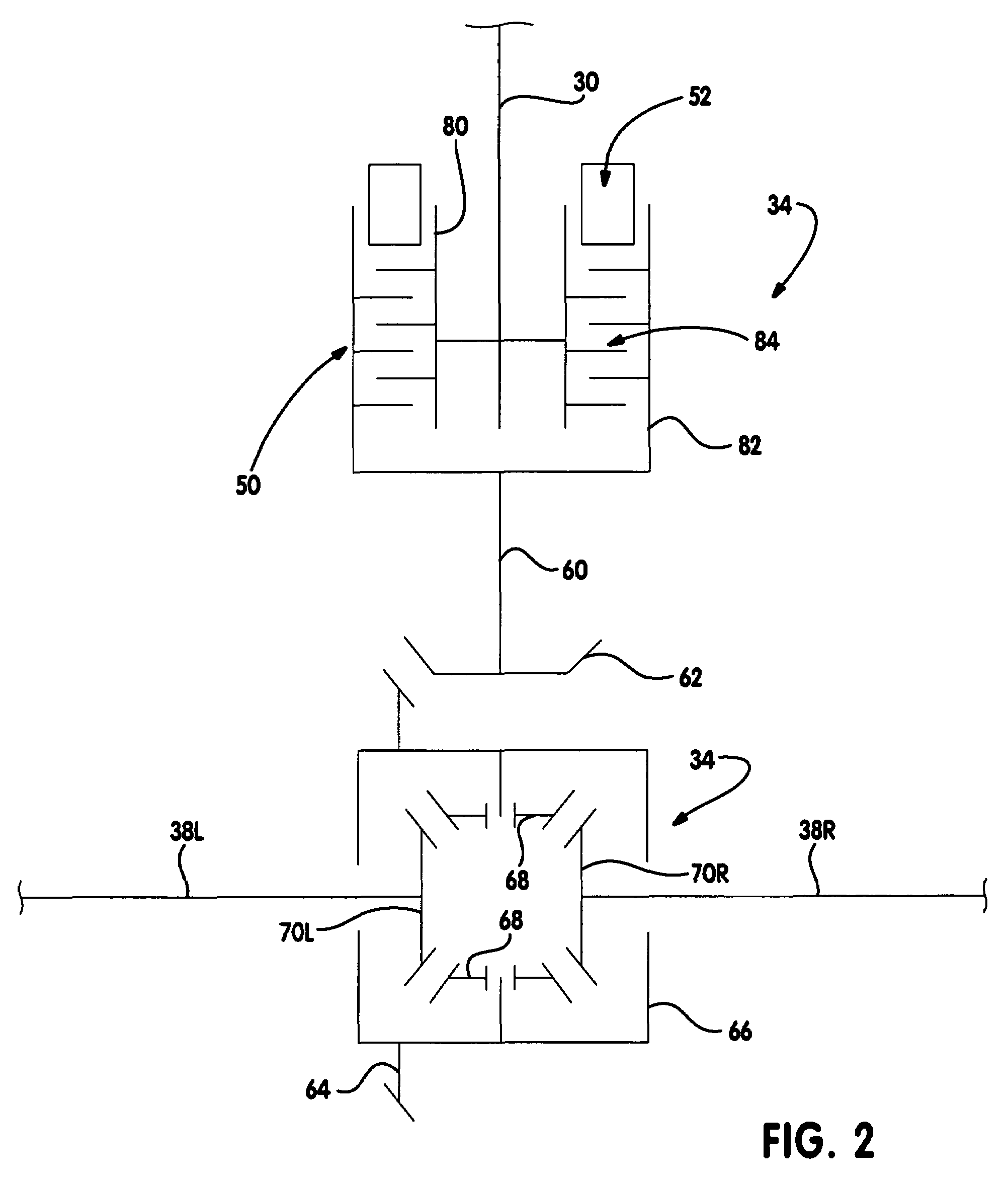 Power-operated clutch actuator for torque transfer mechanisms