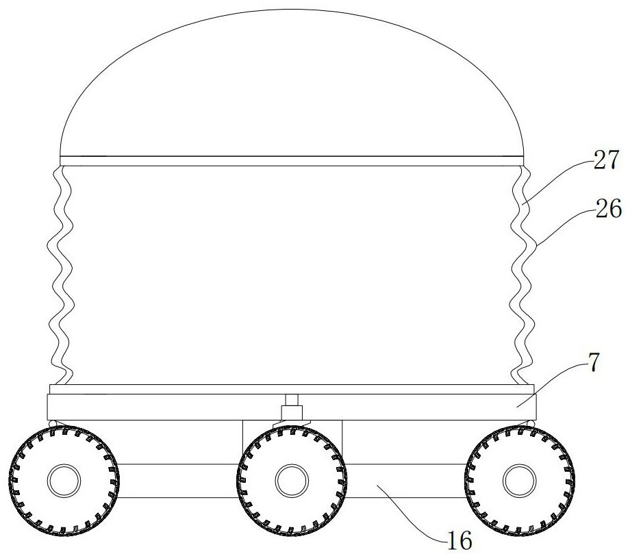 A light-weight partial follow-up safety and life-saving protection device for ore mining in the mountain