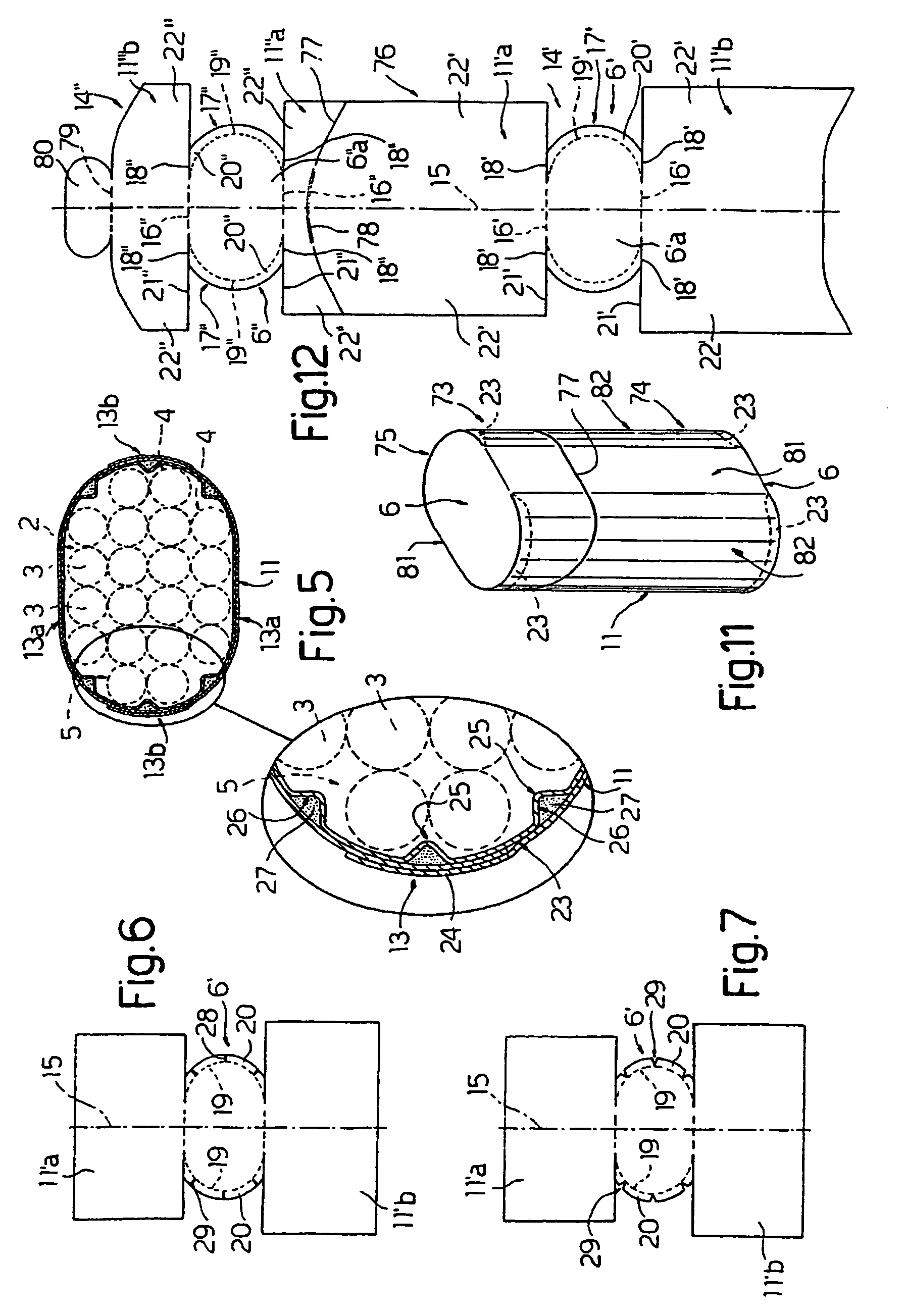 Rigid container for tobacco items and method of producing such a container