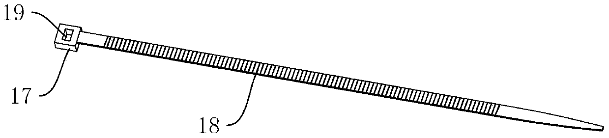 Ribbon binding device