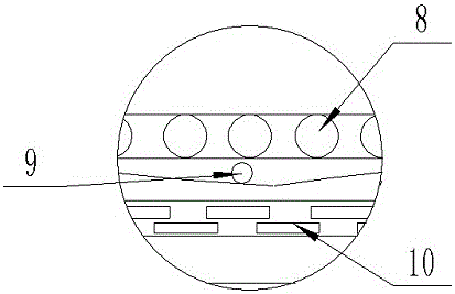 Domestic wastewater filter apparatus