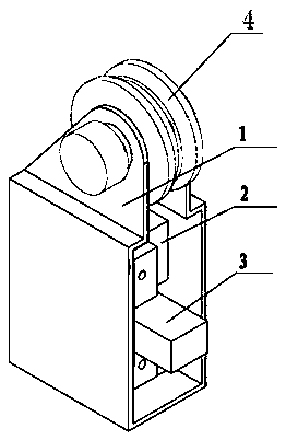 Welding wire guiding, conveying and detecting device
