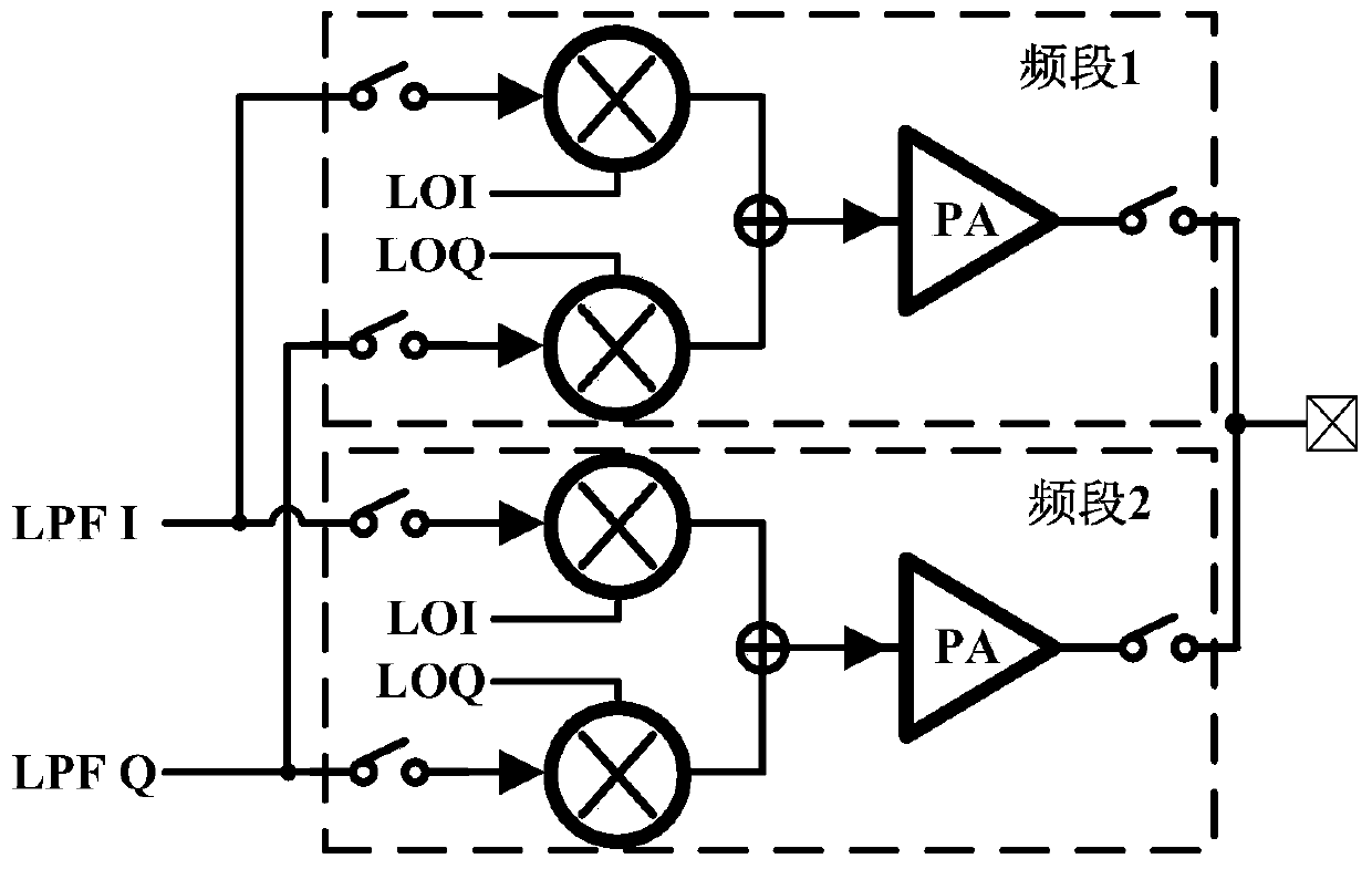 A power mixer circuit