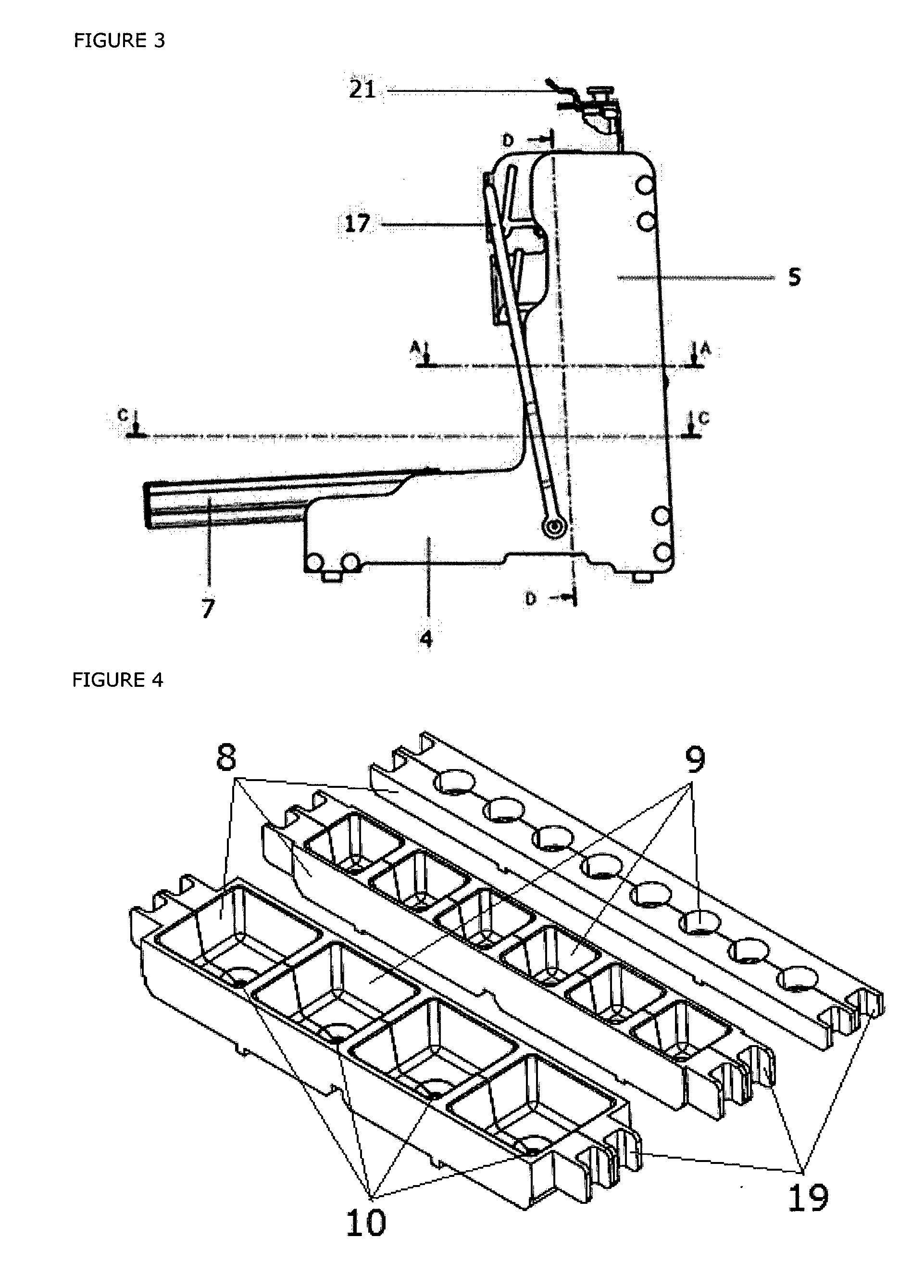 Device and method for composing satays