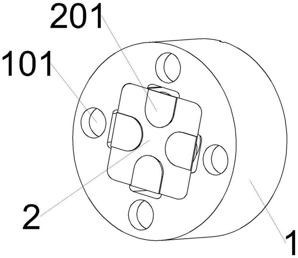 Method for measuring stress of in-service oil and gas pipeline by using bidirectional ultrasonic probe