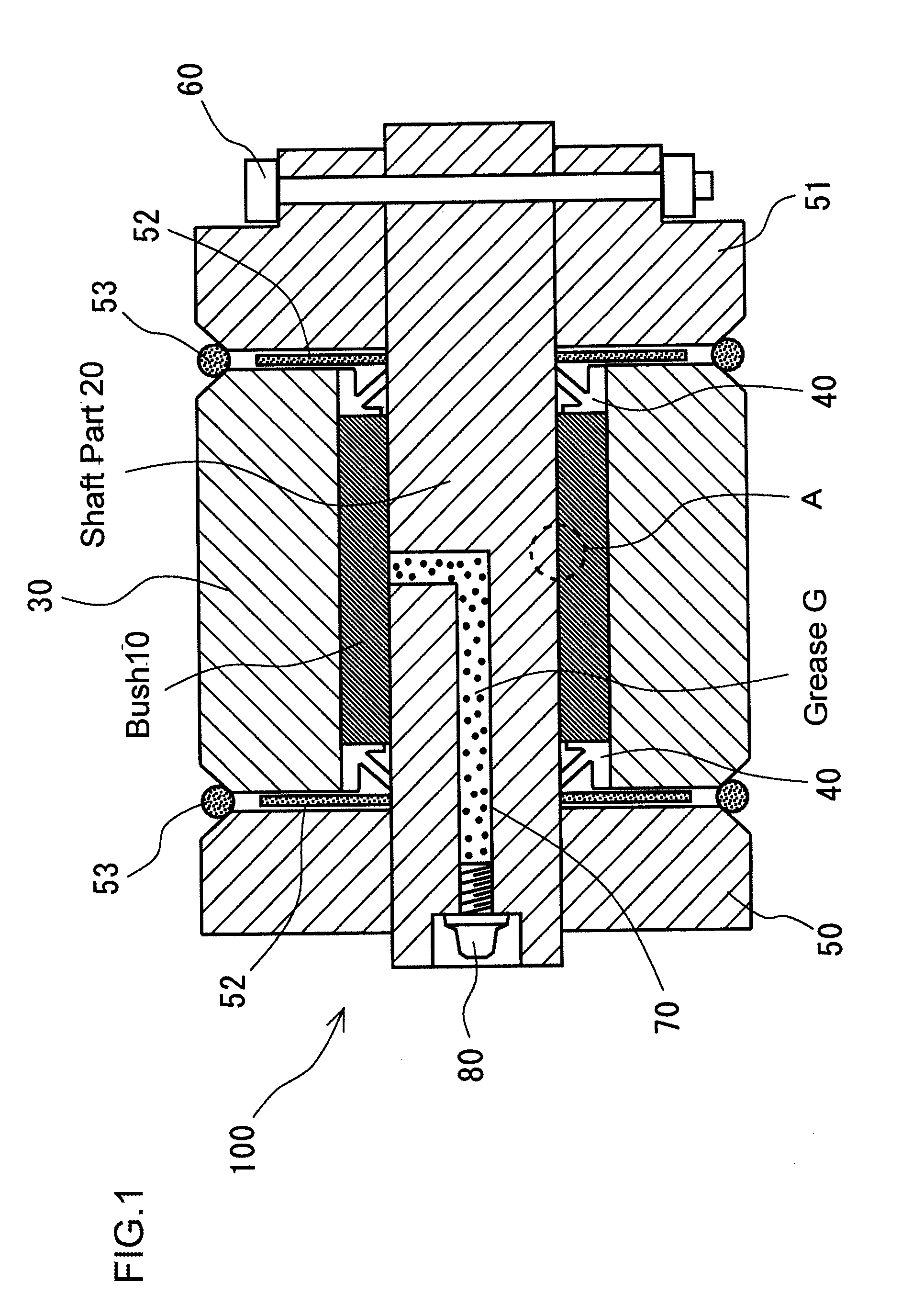 Sliding bearing and construction machine provided with same