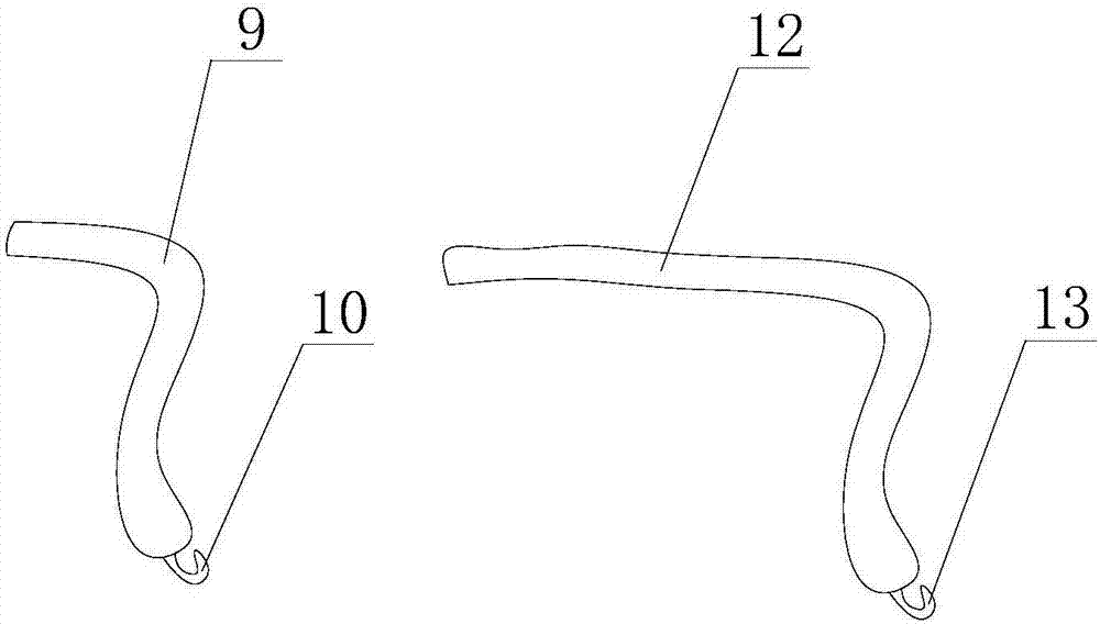 Support applicable to clamp mobile phone