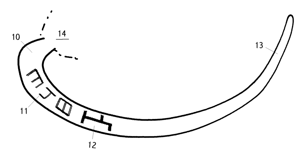 Code for animal id marking