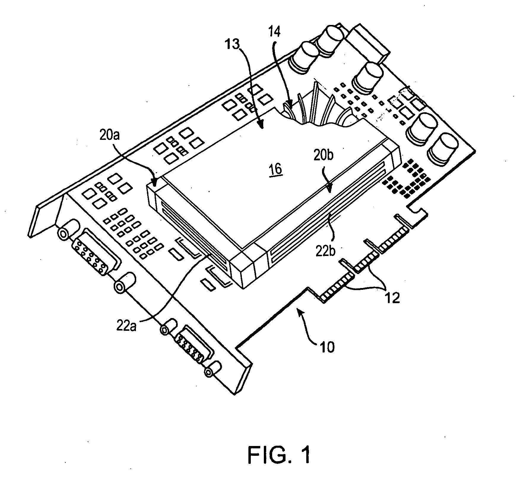 Cooling system with miniature fans for circuit board devices