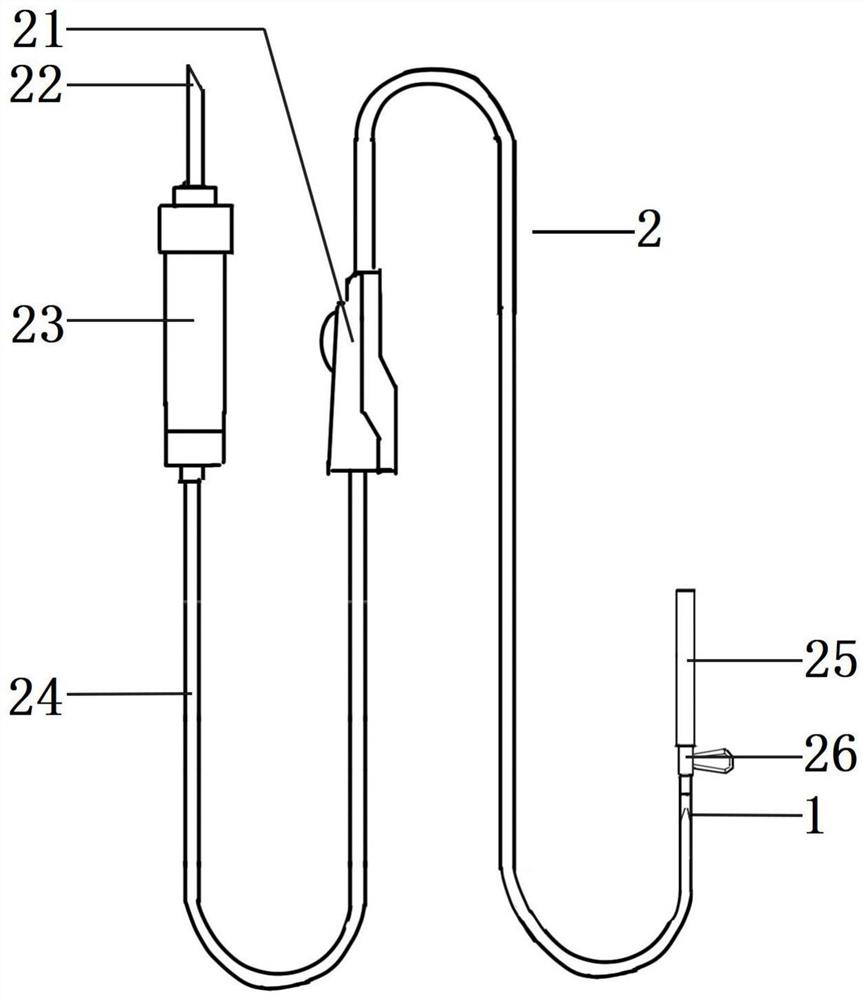 Backflow prevention device for infusion apparatus and drainage bag