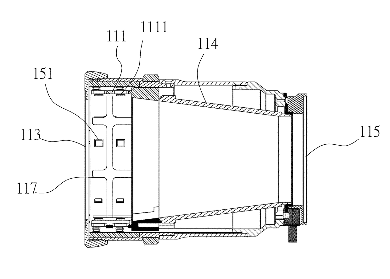 Low-Glare Fluorescent-Powder LED Light Device and Imaging Device Comprising the Same