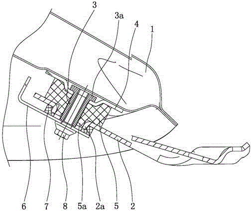 Rear installation structure of motorcycle fuel tank