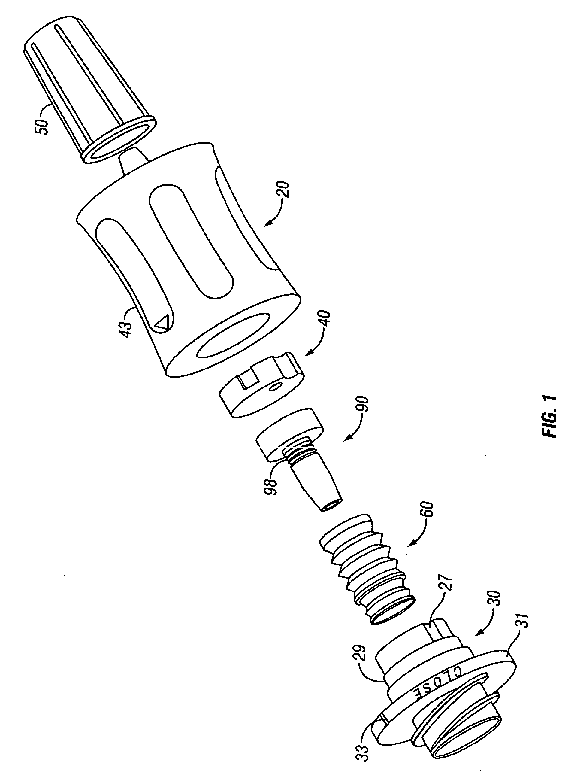 Needleless luer activated medical connector