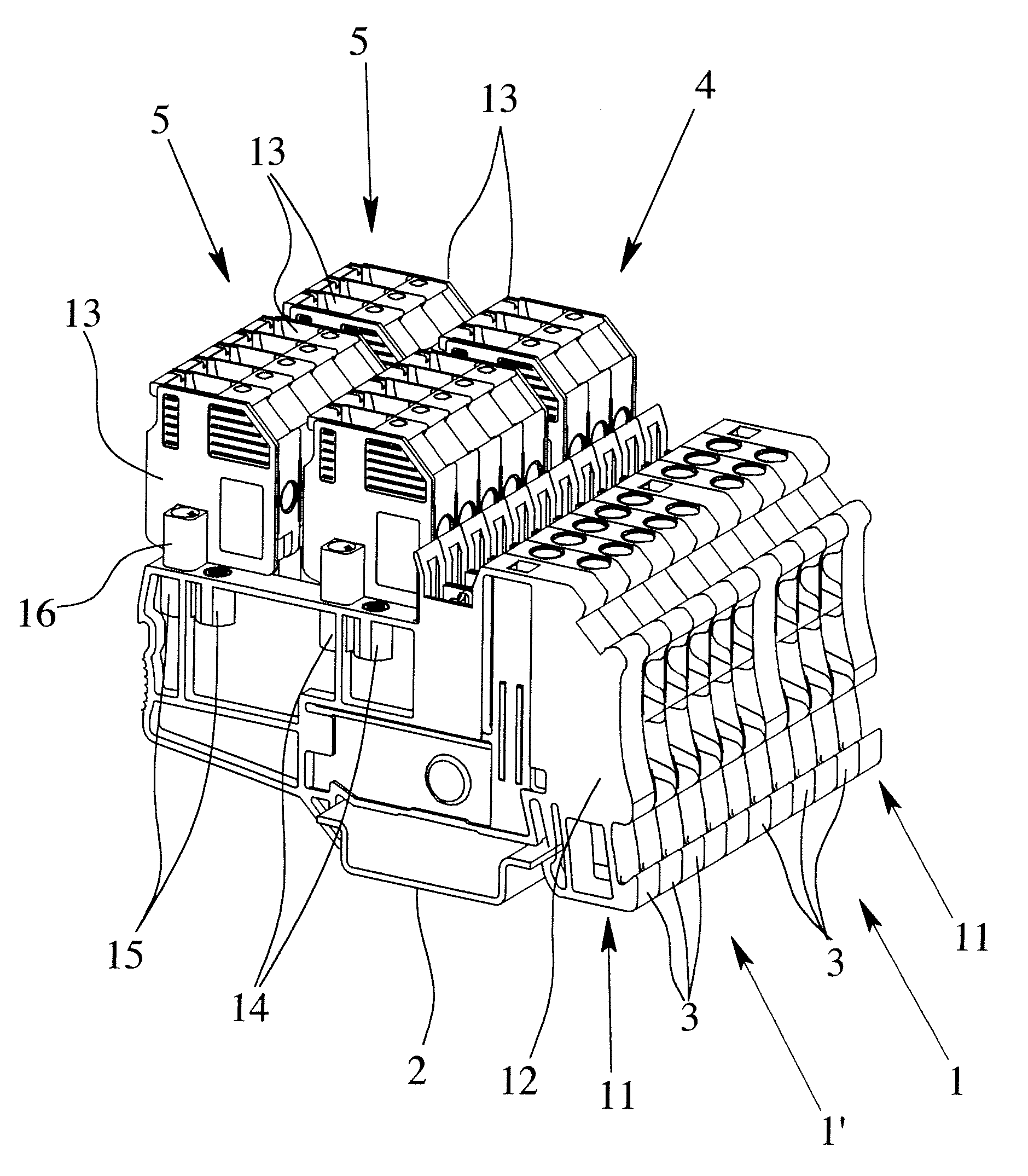 Electrical terminal block