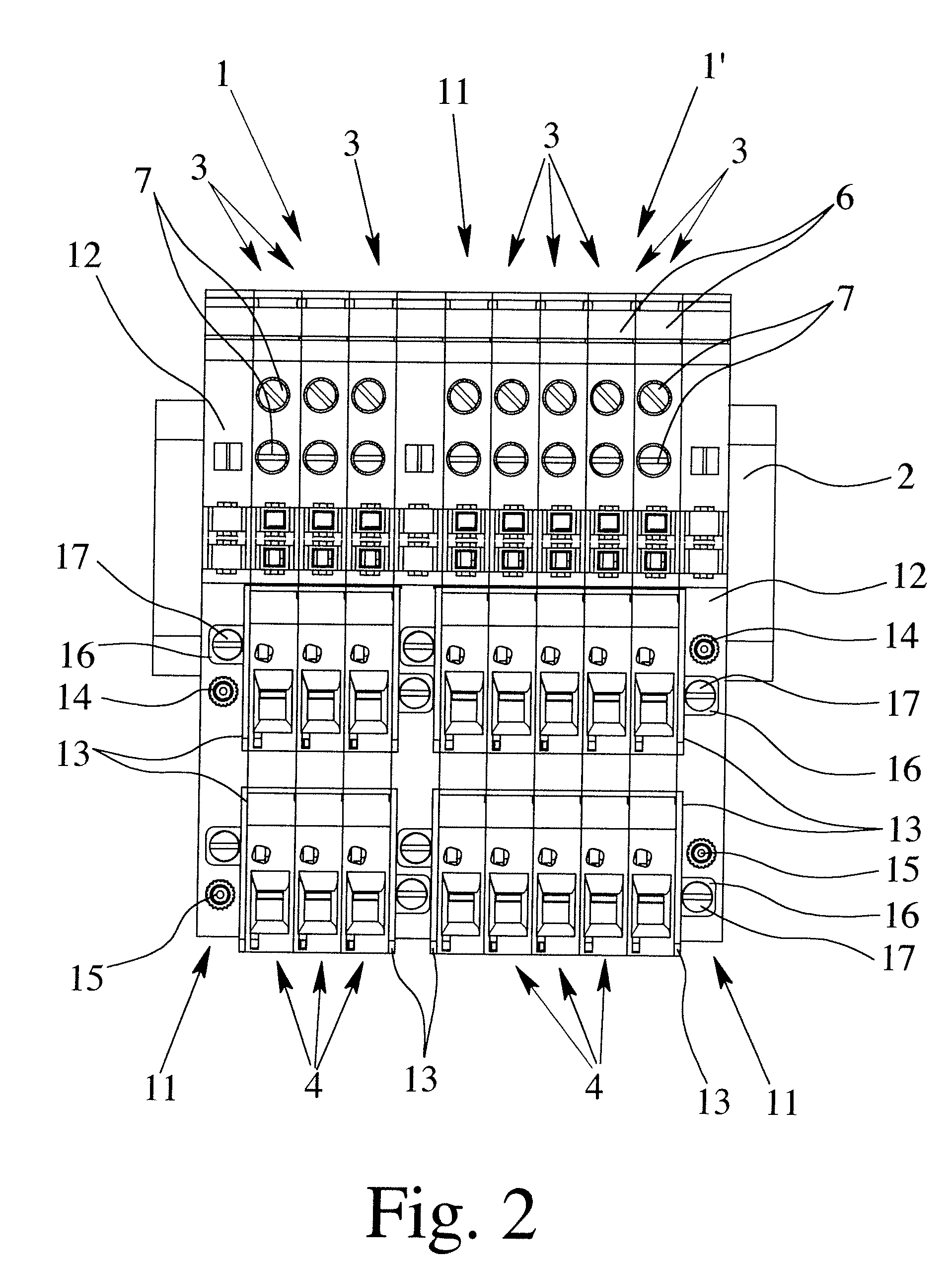 Electrical terminal block