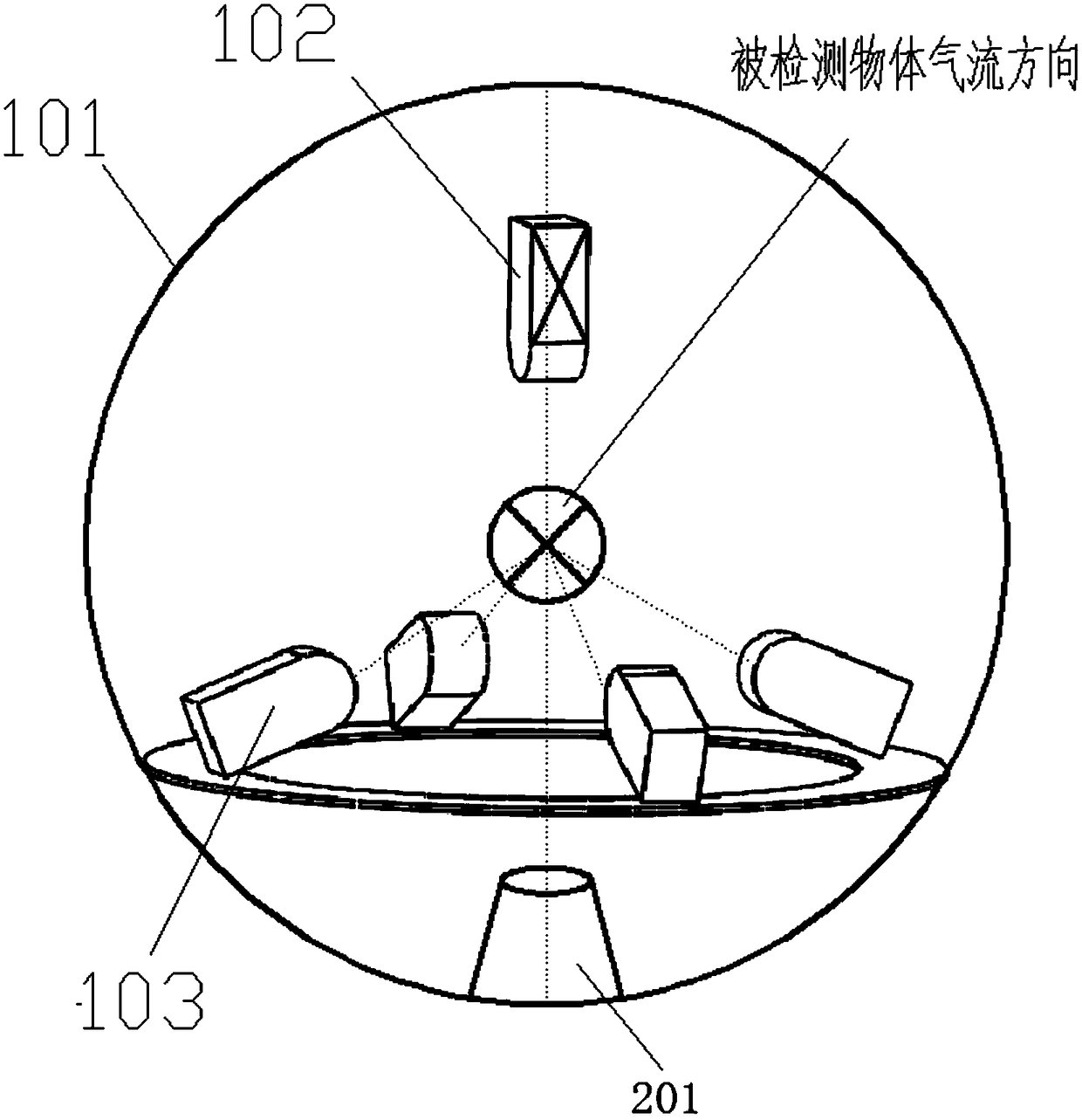 Active Phase Control Air Quality Sensor