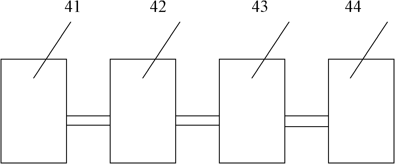 Device and method for advancement treatment of printing and dyeing wastewater