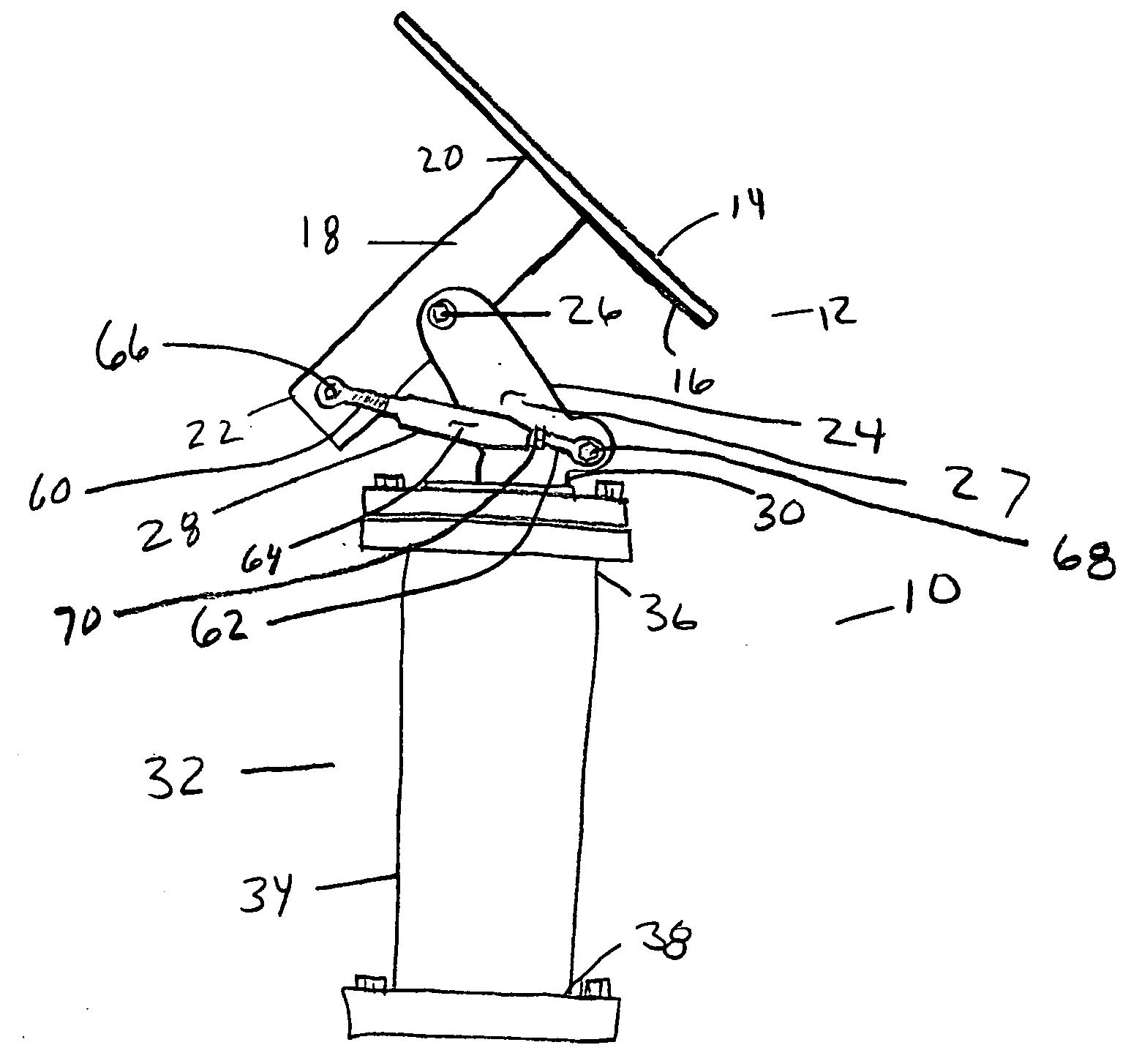 Directional support structure