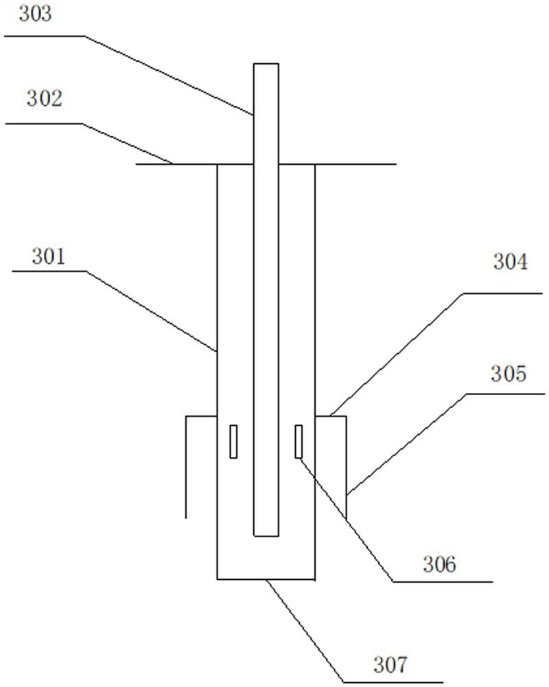 Device for producing sponge titanium by magnesium reduction method