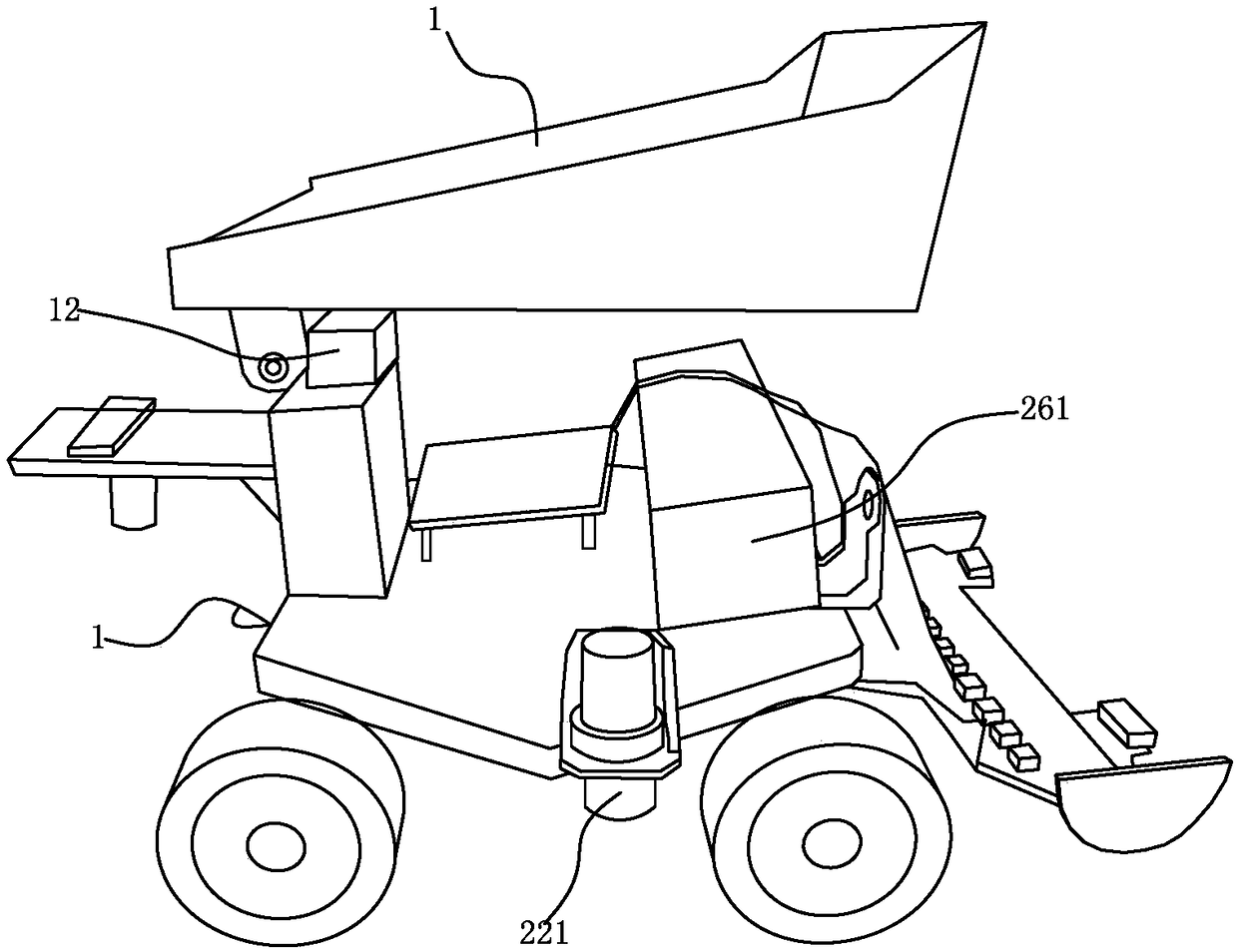 Scanning and tracing logistics trolley and logistics transportation method thereof
