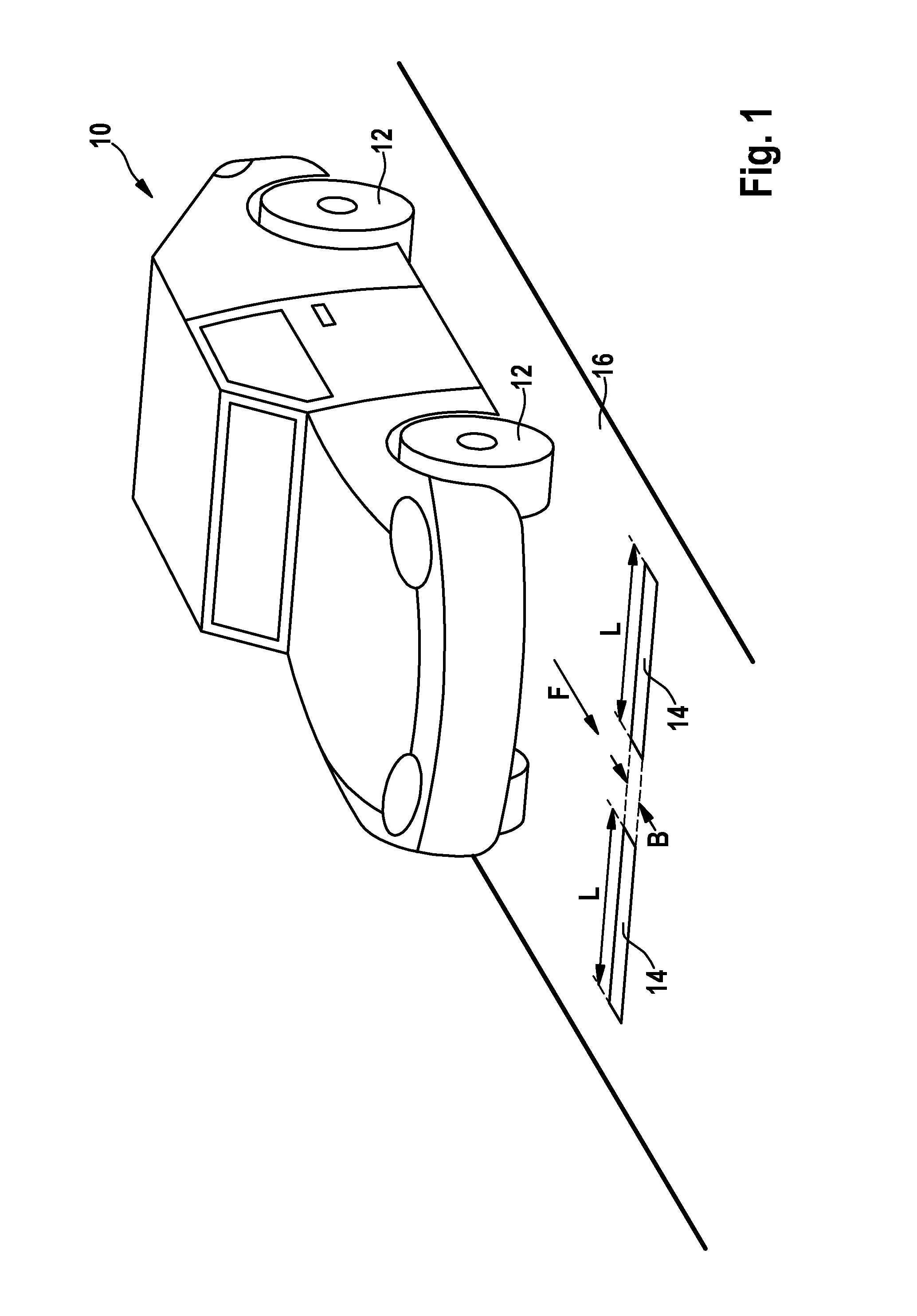 Device and method for monitoring and calibrating a device for measuring the profile depth of a tyre