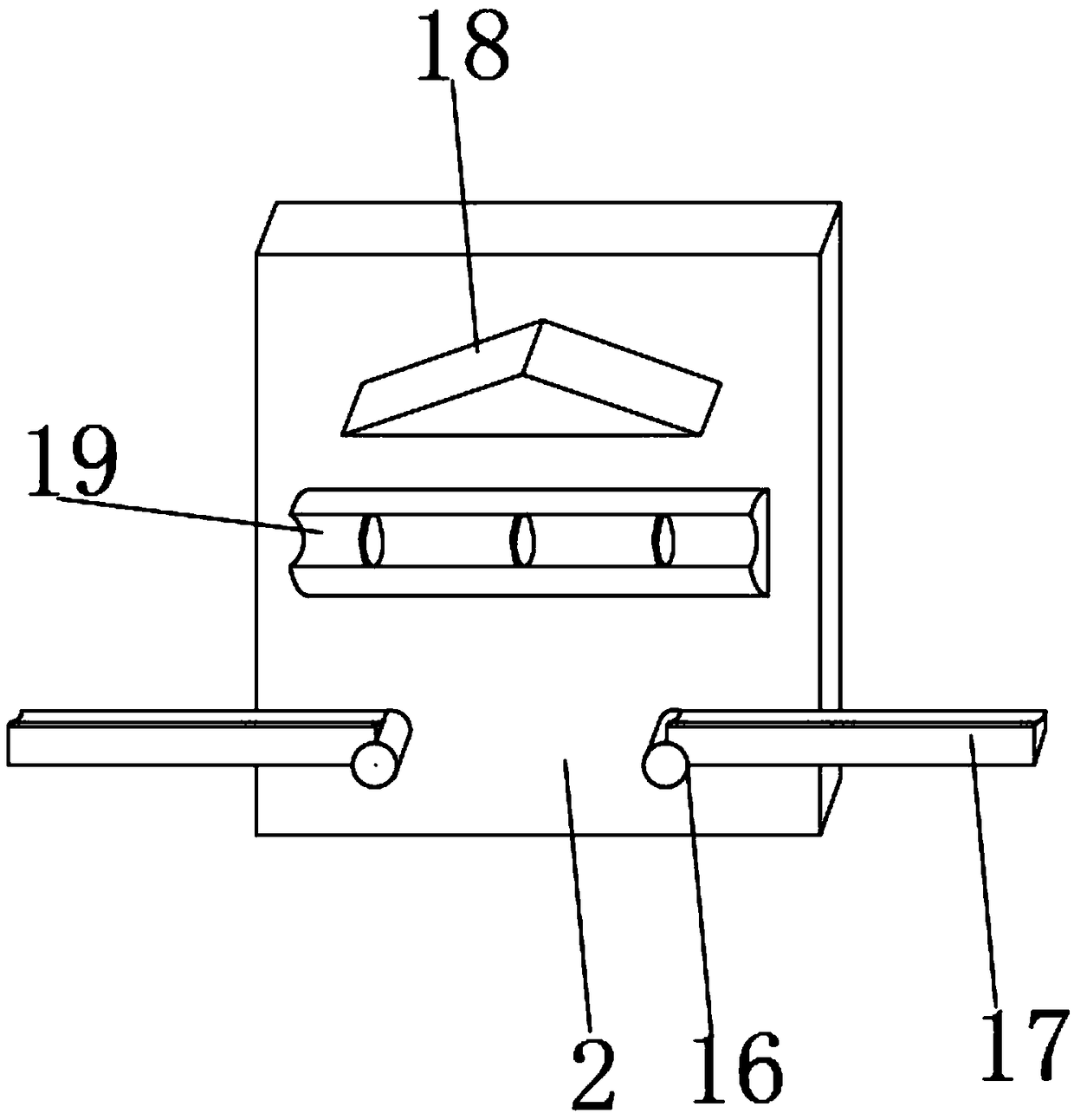 Manual seeding device for planting rapes