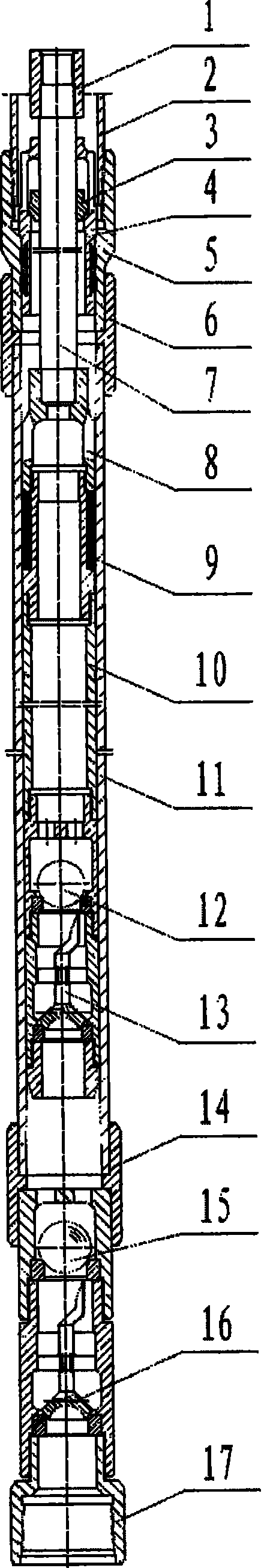 Yield highly effective oil-well pump for mechanical oil production