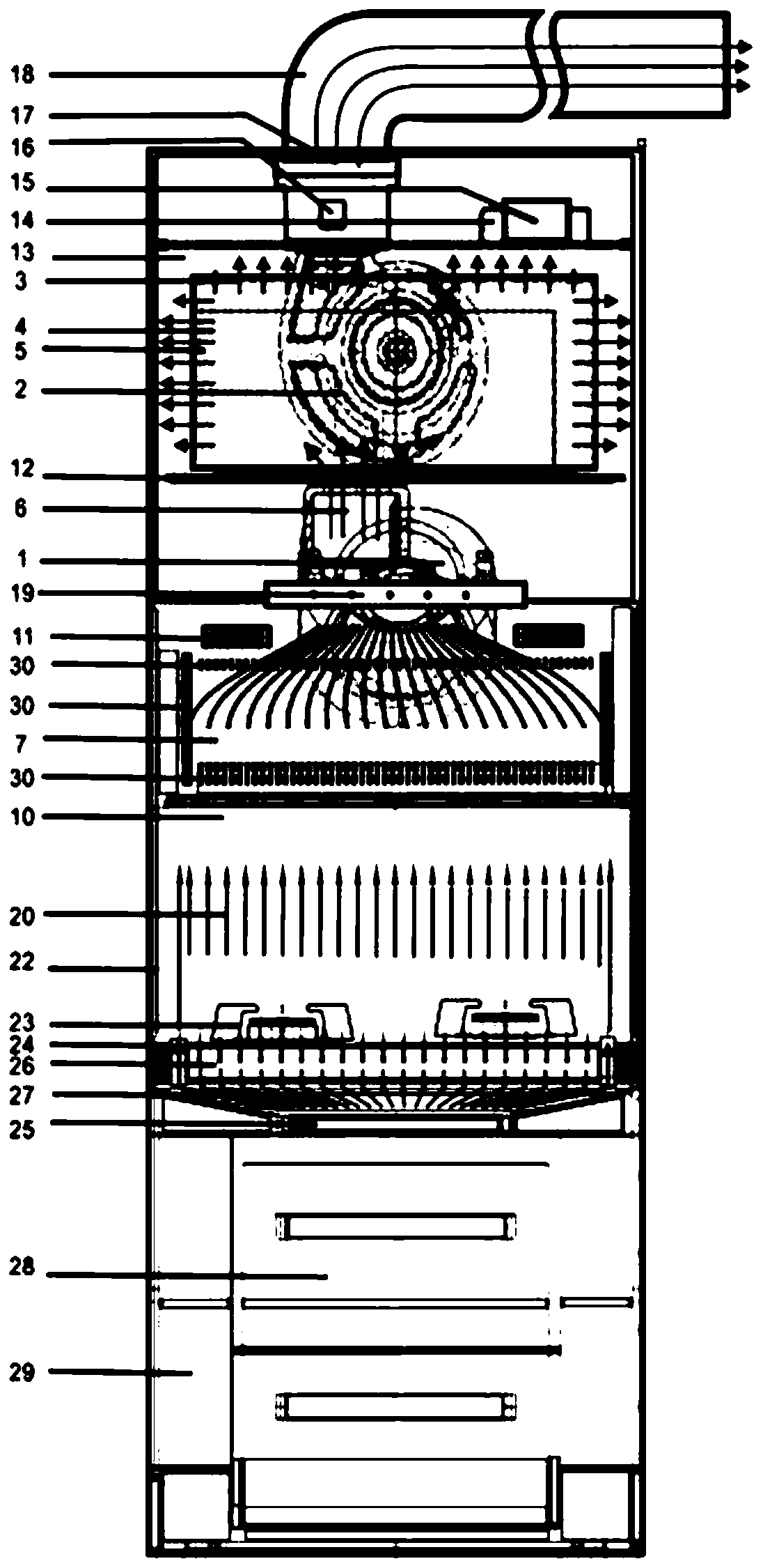 A zero-sum low-carbon oil fume purifier and purification system