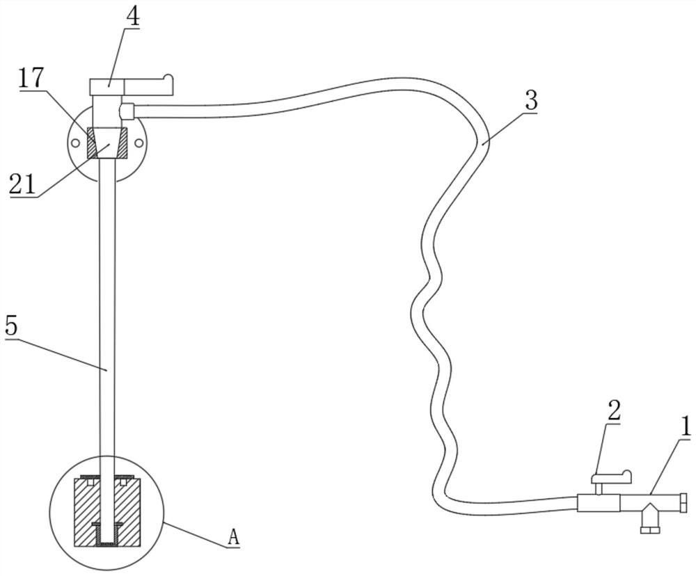 Multifunctional excrement crushing anti-blocking device connected with water pipe of closestool