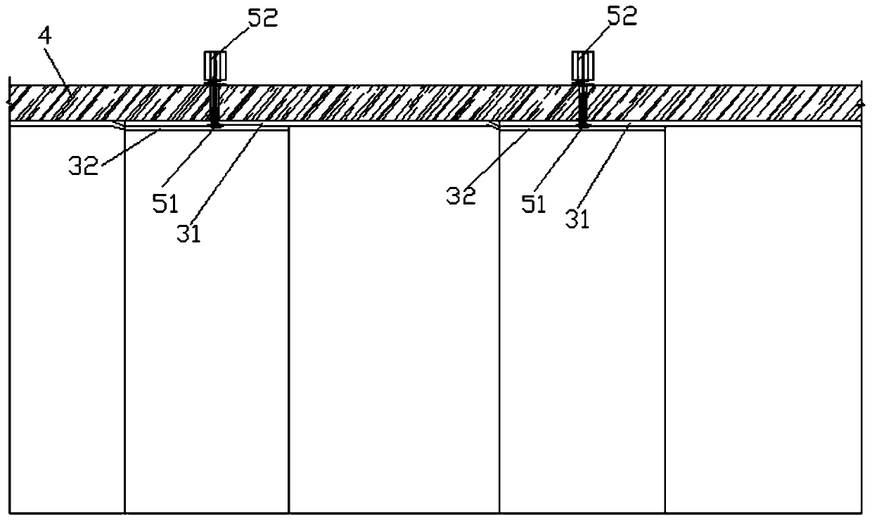 Construction method using vertical formwork as pre-laid anti-stick self-adhesion waterproof roll base surface