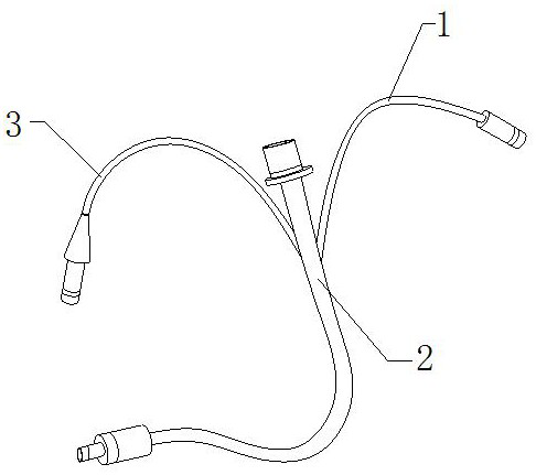 Airway open device for respiratory support in intensive care medicine