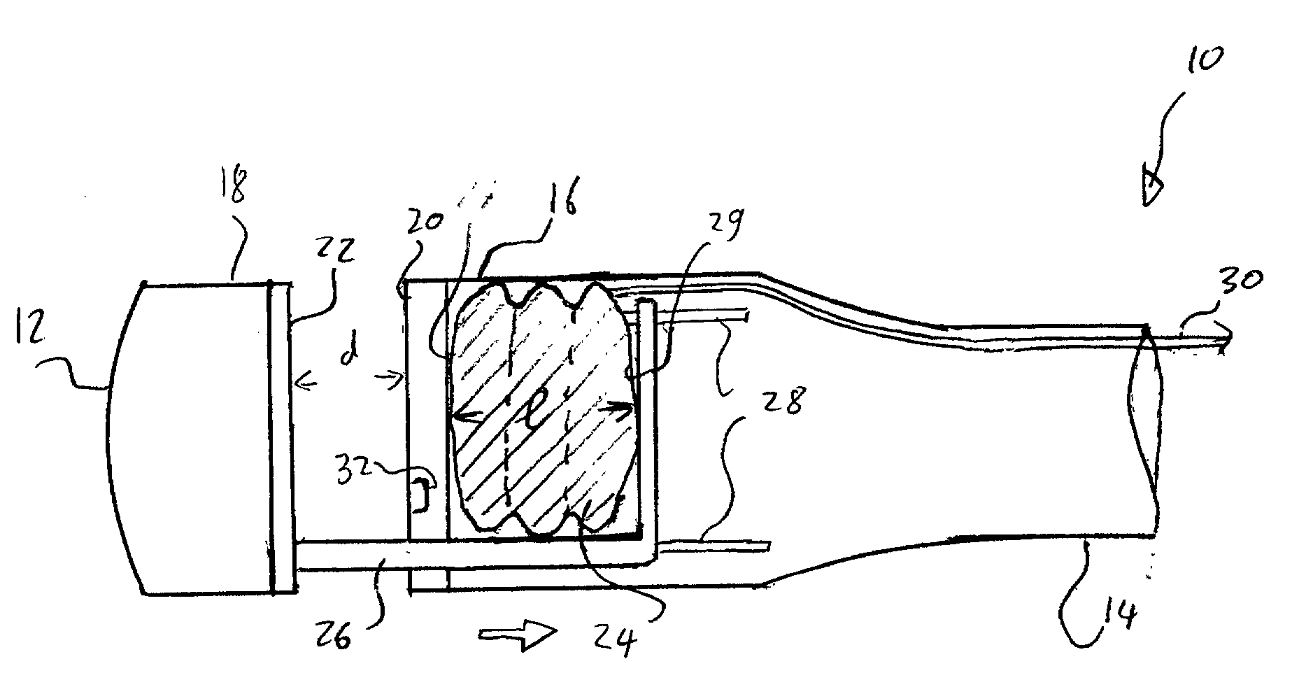Balloon actuator for use in a resectioning device
