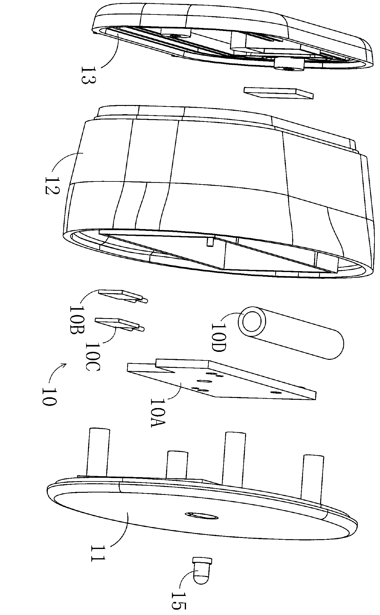 Multifunctional clock with weather forecasting and warning function