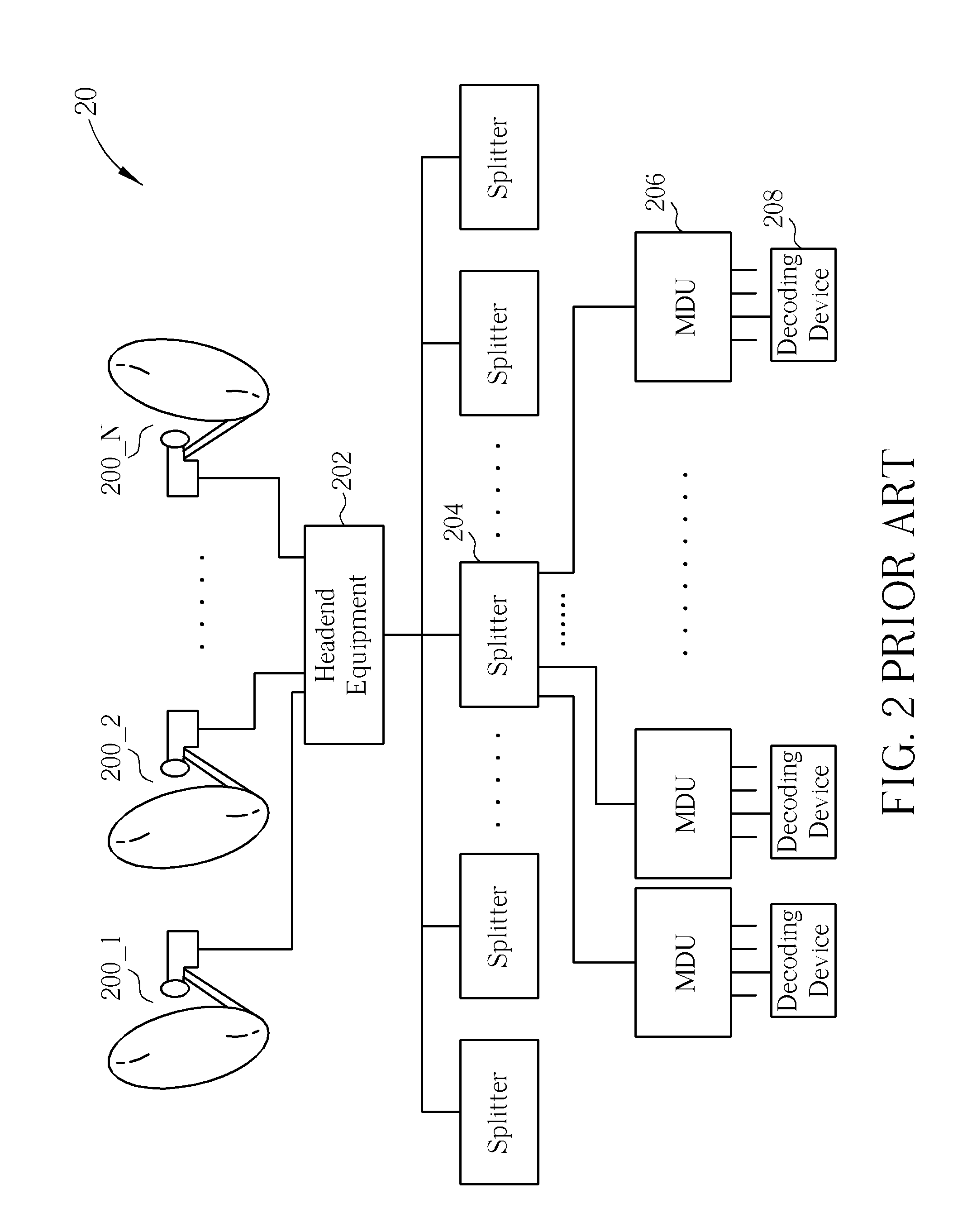 Optical Low-Noise Block Downconverter, Multiple Dwelling Unit, and Related Satellite Television System