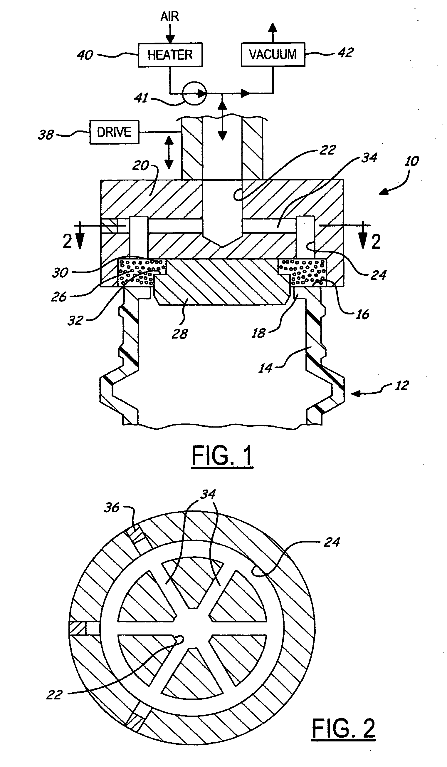 Apparatus and method for reforming the neck finish end surface of a blow molded plastic container