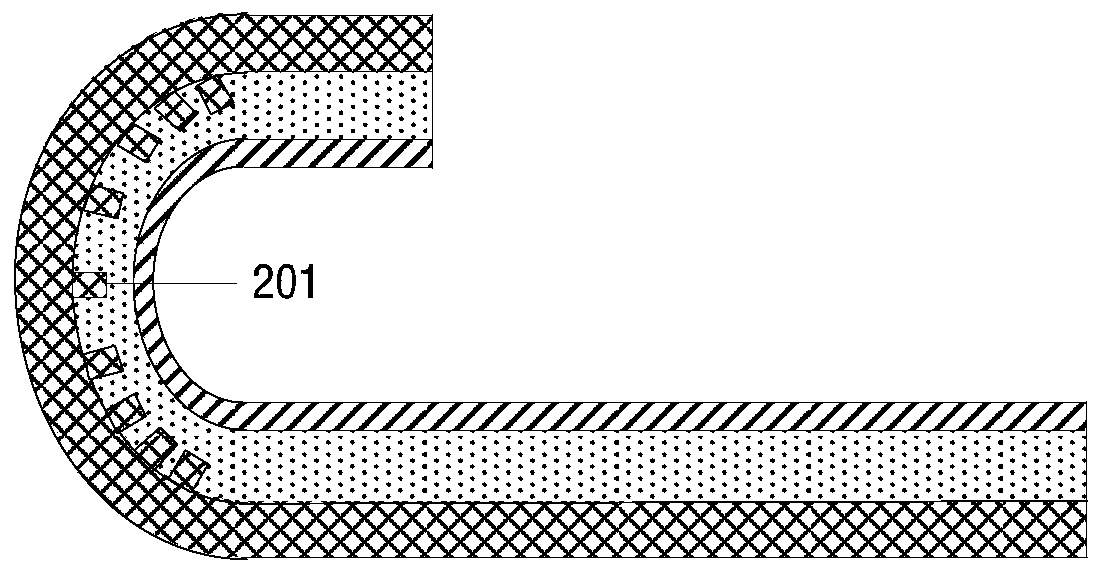 A kind of flexible display panel, display device and preparation method thereof