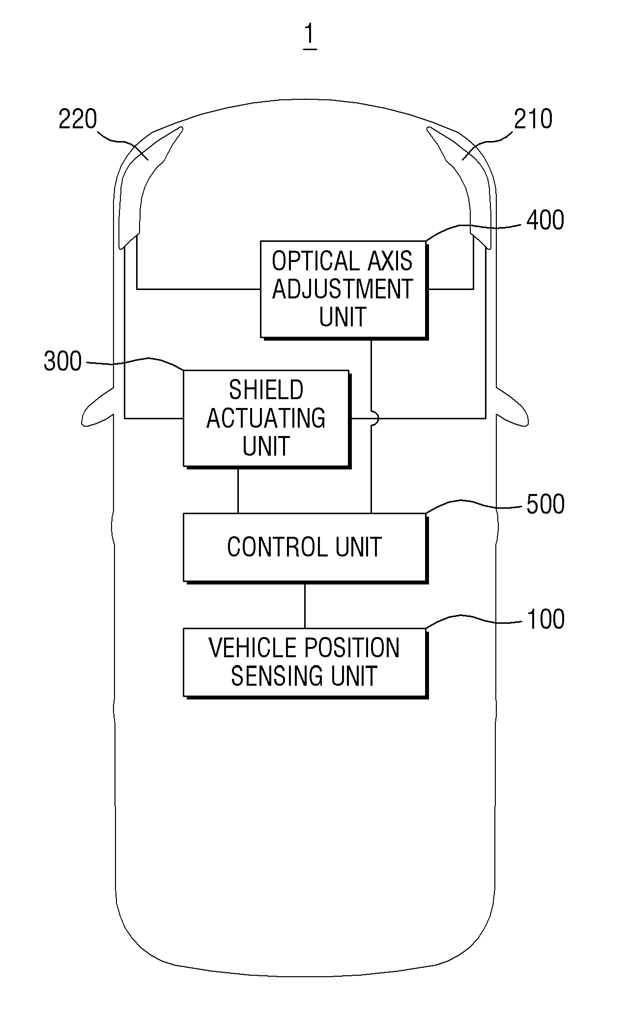 Lamp for vehicle and contorlling method thereof