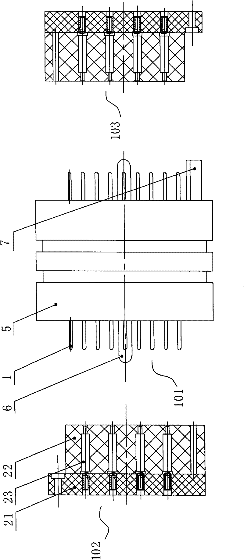 High pressure resistance sealed connector and adaptor thereof