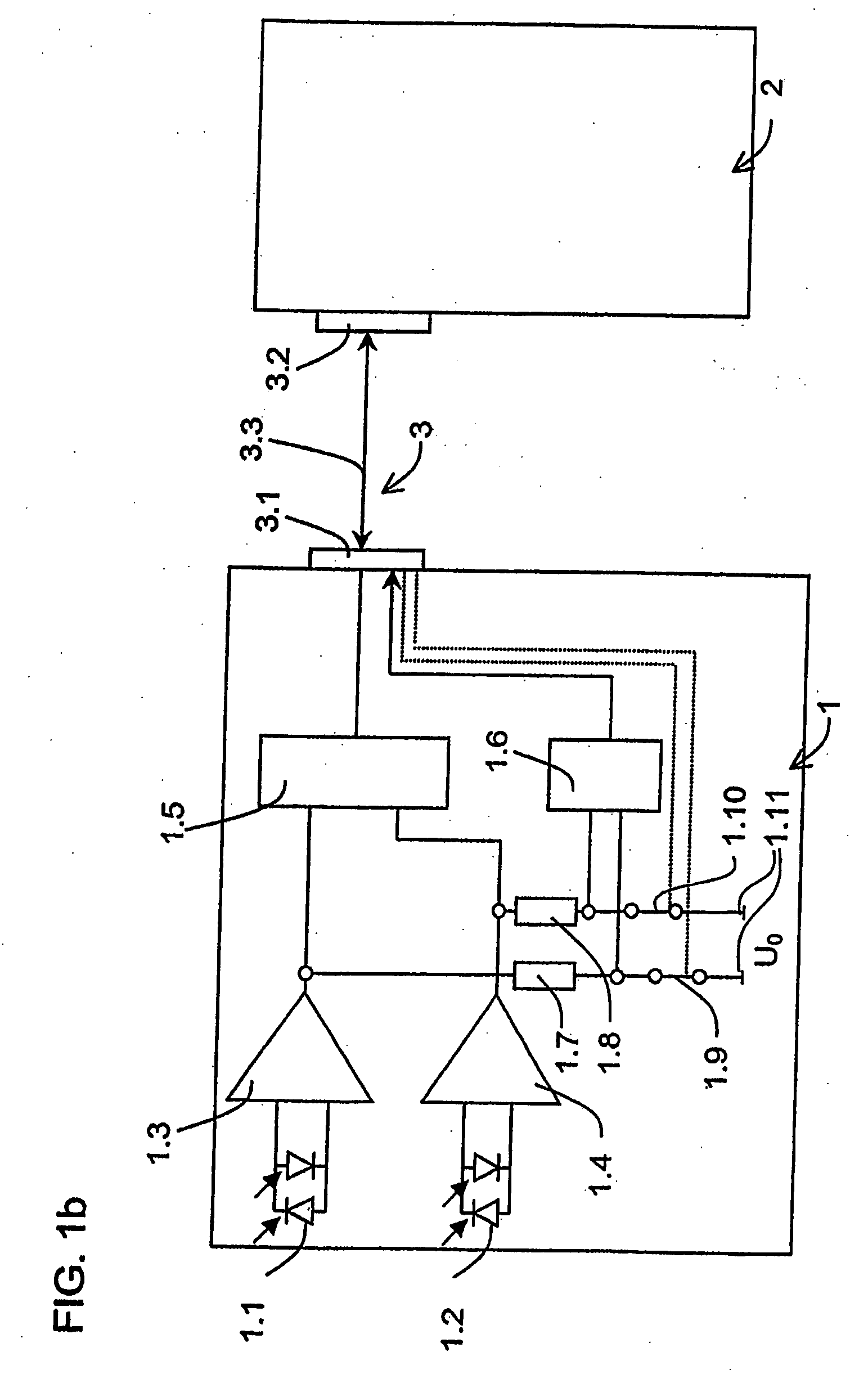 Measuring system and method for the functional monitoring thereof